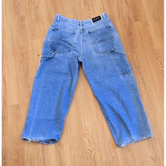Sean John Jeans Mens 33 Straight Baggy Skater Streetwear Hip Hop Jort Carpenter - Picture 5 of 10